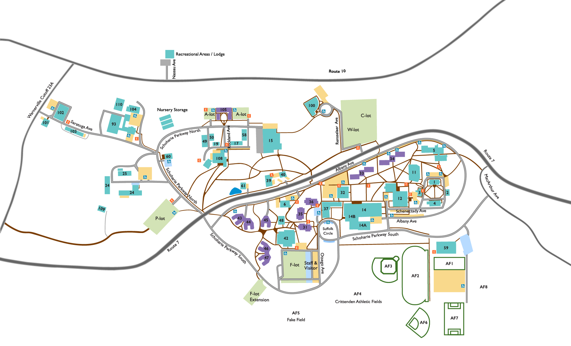 Suny Cobleskill Campus Map